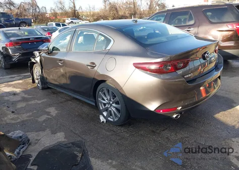 2019 Mazda Mazda3 Preferred Package from USA, damaged, VIN JM1BPADL2K1127635